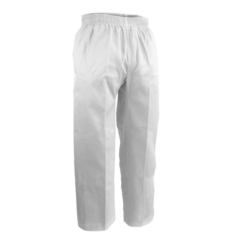 Karate Pants, 100% Cotton, 10 oz., White