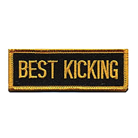 Patch, Achievement, Best Kicking 4"