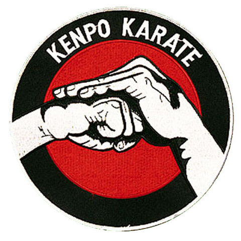 Patch, Logo, Kenpo Karate in Circle 8"