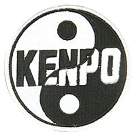 Patch, Logo, Yinyang w/ Kenpo 3.5"