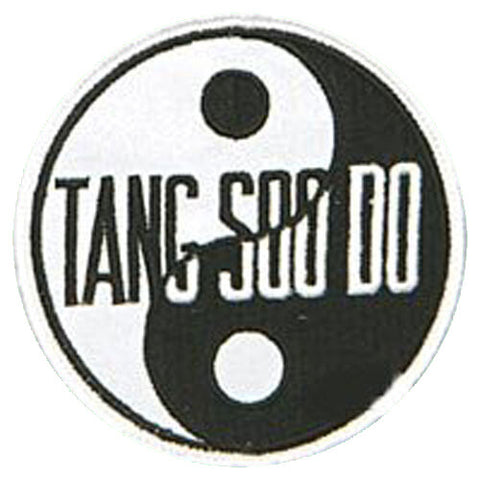 Patch, Logo, Yinyang w/ Tangsoodo 3.5"