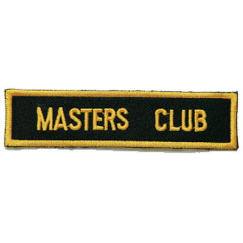Patch, Team, Master's Club 4"