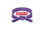 Patch, Achievement, Academic Achievement Belt Color 3"