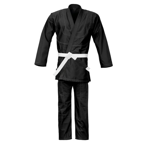 Jiu Jitsu Uniform, Ultra Light 10 oz., Black