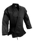Karate Uniform, 10 oz. 100% Cotton, Black