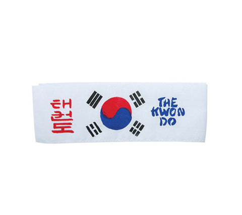 Headband, TKD Korean Flag