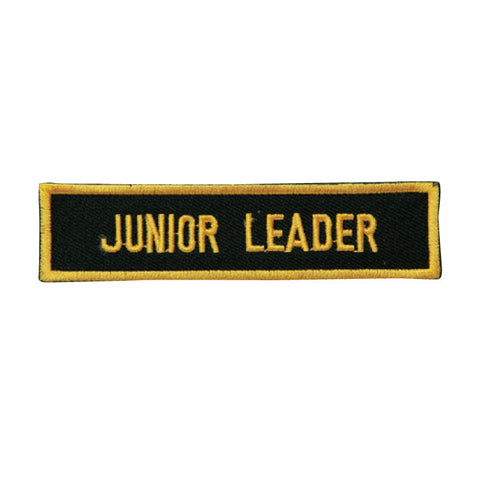 Patch, Title, JUNIOR LEADER, 4"