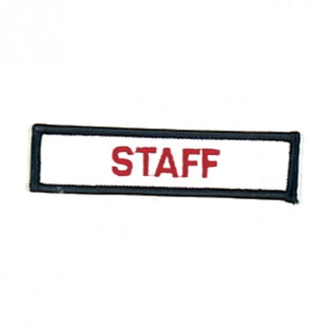 Patch, Title, Staff, 4"