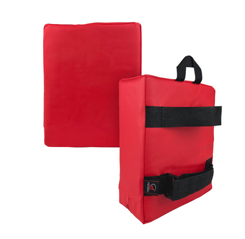 Square Hand Target, Red