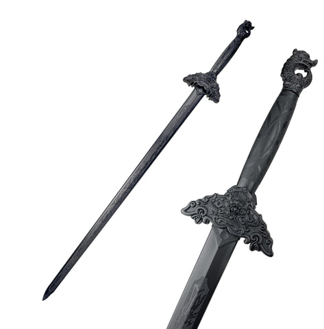 Sword, Plastic Taichi, Dragon Head, 39"