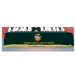Custom Embroidery Table Cover,  Premium Velvet with Tussle
