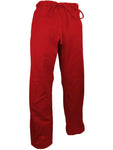 Karate Pants, 12 oz. Red