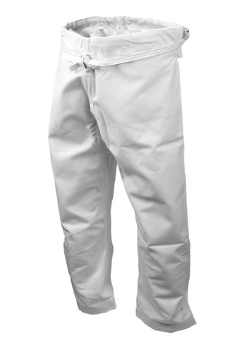 Karate Pants, 12 oz. White
