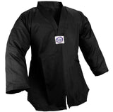 Taekwondo Uniform (V-Neck), Student, Black