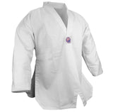 Taekwondo Uniform (V-Neck), Student, White
