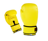 Boxing Gloves, Vinyl, Yellow