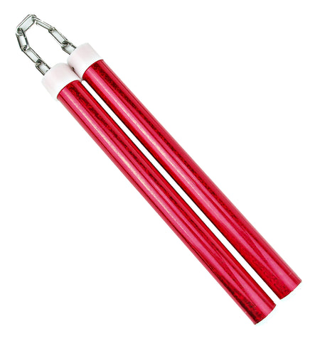 Nunchaku, Aluminum Pipe, Red
