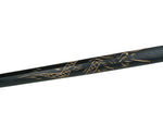 Sword, Wood, Bokken, Daito, Dragon Engraved, 30" (Brown Wrap)