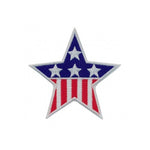 Patch, Achievement, USA Flag Star 3"