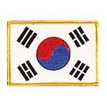 Patch, Flag, Korea 3.5"