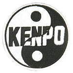 Patch, Logo, Yinyang w/ Kenpo