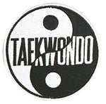 Patch, Logo, Yinyang w/ Taekwondo