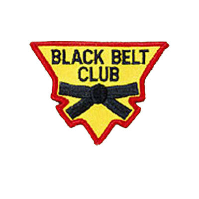Patch, Team, Black Belt Club, Triangle