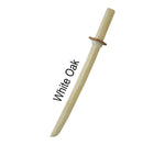 Sword, Wood Shoto, White Oak with Hilt, 22"